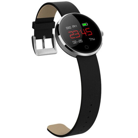 Bratara Fitness iUni DM78, Display OLED, Pedometru, Monitorizare puls, Notificari, Compatibil cu And